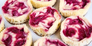 Photo de la Recette: Mini Cheesecakes à la Fraise