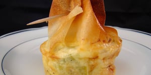 Mini Coupes Feuilletées au Poulet et au Cari