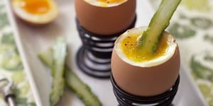 Oeufs à la Coque et Mouillettes d’Asperges