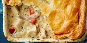 Photo de la Recette: PÂTÉ ITALIEN AU POULET AVEC FENOUIL