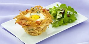 Photo de la Recette: Pâtes aux Grains Entiers, Spaghettini en Nids Catelli® Moisson Santé®