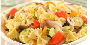 Photo de la Recette: Pâtes et Légumes Rôtis aux Herbes