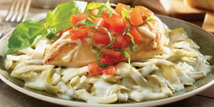 Poulet Bruschetta au Fromage