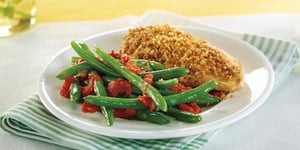 Photo de la Recette: POÊLÉE DE HARICOTS À LA PROVENÇALE