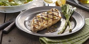 Photo de la Recette: POITRINES DE POULET GRILLÉES, DÉLICE D’ORIENT À L’ORANGE