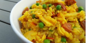 Photo de la Recette: Paella Express