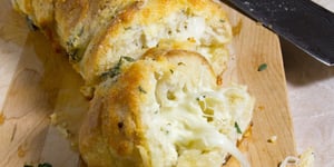 Photo de la Recette: Pain à L’ail au Fromage