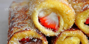 Pain Perdu Roulé " French Toast Roll Ups "