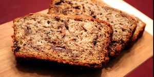 Photo de la Recette: Pain aux Bananes