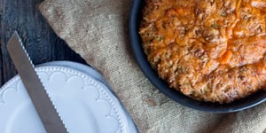 Pain de Courgettes, Cheddar et Ciboulette