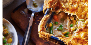 Photo de la Recette: Pâté au Poulet et aux Légumes