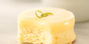 Photo de la Recette: Petits Poudings Citron-Lime