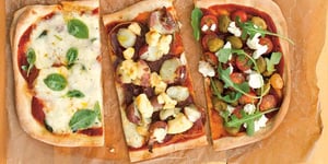 Photo de la Recette: Pizza 3 Façons