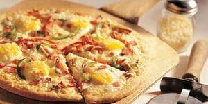 Photo de la Recette: Pizza Sertie aux œufs