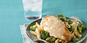 Photo de la Recette: Plat de Poulet à la Toscane et Pennes au Brocoli