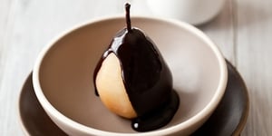Photo de la Recette: Poires au Chocolat