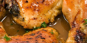 Photo de la Recette: Poitrine de Dinde Parfumé à la Mélasse