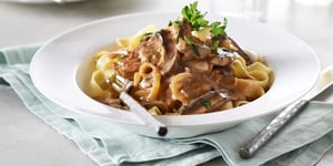 Photo de la Recette: Porc Stroganoff aux Champignons