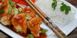 Photo de la Recette: Poulet à l'Orange Façon Général Tao