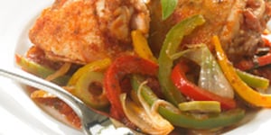 Photo de la Recette: Poulet Basquaise au Chorizo