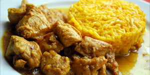 Photo de la Recette: Poulet au Cari Mijoté