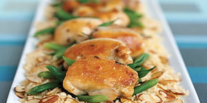 Photo de la Recette: Poulet aux Amandes Prêt en 30 Minutes