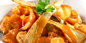 Photo de la Recette: Poutine Végétarienne