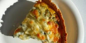 Photo de la Recette: Quiche aux Épinards et au Jambon