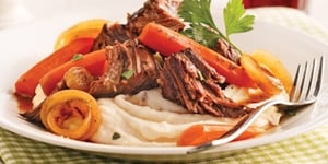 Photo de la Recette: Rôti de Palette de Boeuf, Sauce Vinaigre Balsamique et Érable