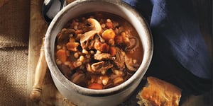 Photo de la Recette: RAGOÛT DE BŒUF ET ORGE À LA MIJOTEUSE