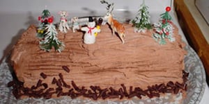 Photo de la Recette: Bûche (légère comme un nuage)