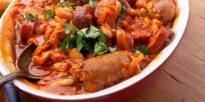 Photo de la Recette: Saucisses aux Tomates (mijoteuse)