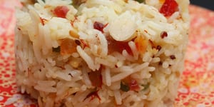 Photo de la Recette: Riz Basmati au Safran et Fruits Confits