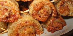 Photo de la Recette: Roulé bacon/fromage