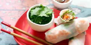 Photo de la Recette: Rouleaux de Printemps aux Crevettes et à L’Avocat