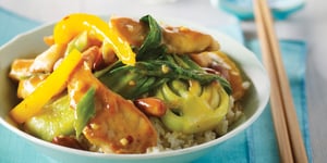 Photo de la Recette: SAUTÉ AUX AMANDES GRILLÉES