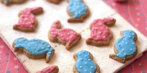 Photo de la Recette: Sablés de Pâques aux Amandes et à la Pâte à Sucre