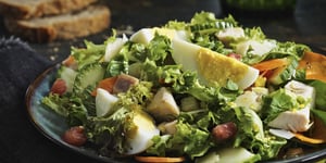 Photo de la Recette: Salade du Chef Étagée