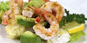 Salade d'Avocat et de Crevettes