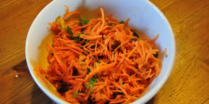 Photo de la Recette: Salade de Carottes Sucrée