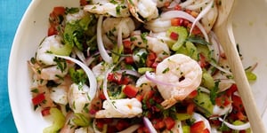 Photo de la Recette: Salade de Crevettes Weight Watchers