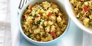 Photo de la Recette: Salade de Quinoa, Pomme et Cari