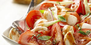 Salade de Tomates et de Bocconcinis