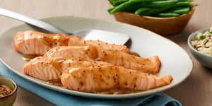 Photo de la Recette: Saumon à l’érable et à la Moutarde de Becel®