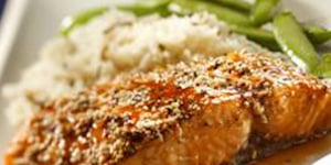 Photo de la Recette: Saumon Croustillant au Sésame
