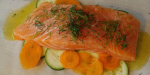Photo de la Recette: Saumon en Papillote