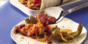 Photo de la Recette: Sauté de Poulet Grillé Style Fajitas