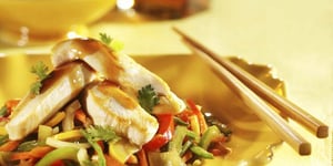 Sauté de Poulet Teriyaki à l'érable