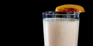 Photo de la Recette: Smoothie Crémeux à la Pêche