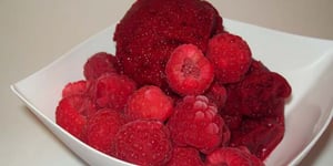 Photo de la Recette: Sorbet Framboise Maison